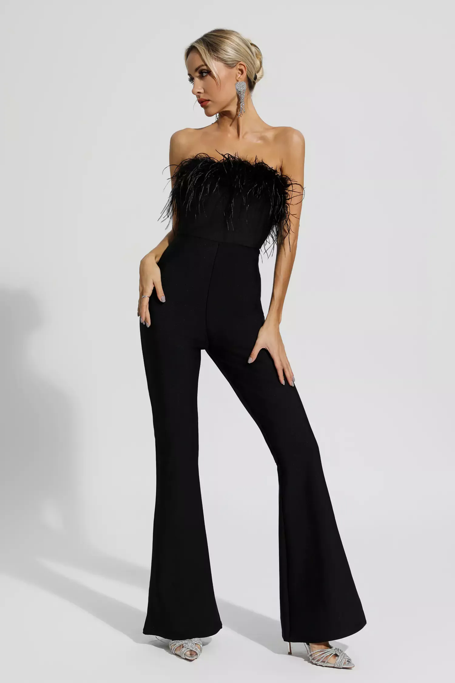 Lilith Black Bandage Jumpsuit Lilith Black Bandage Jumpsuit