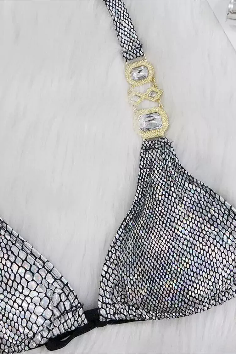 Lena Black Snake Pattern Bikini Lena Black Snake Pattern Bikini