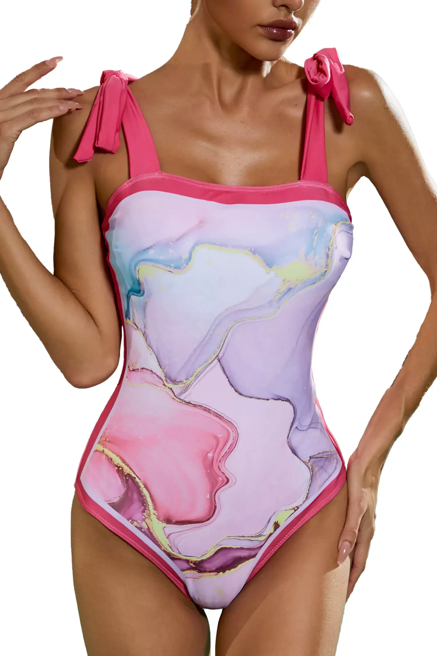 Kynlee Pink One Piece Swimwear Kynlee Pink One Piece Swimwear