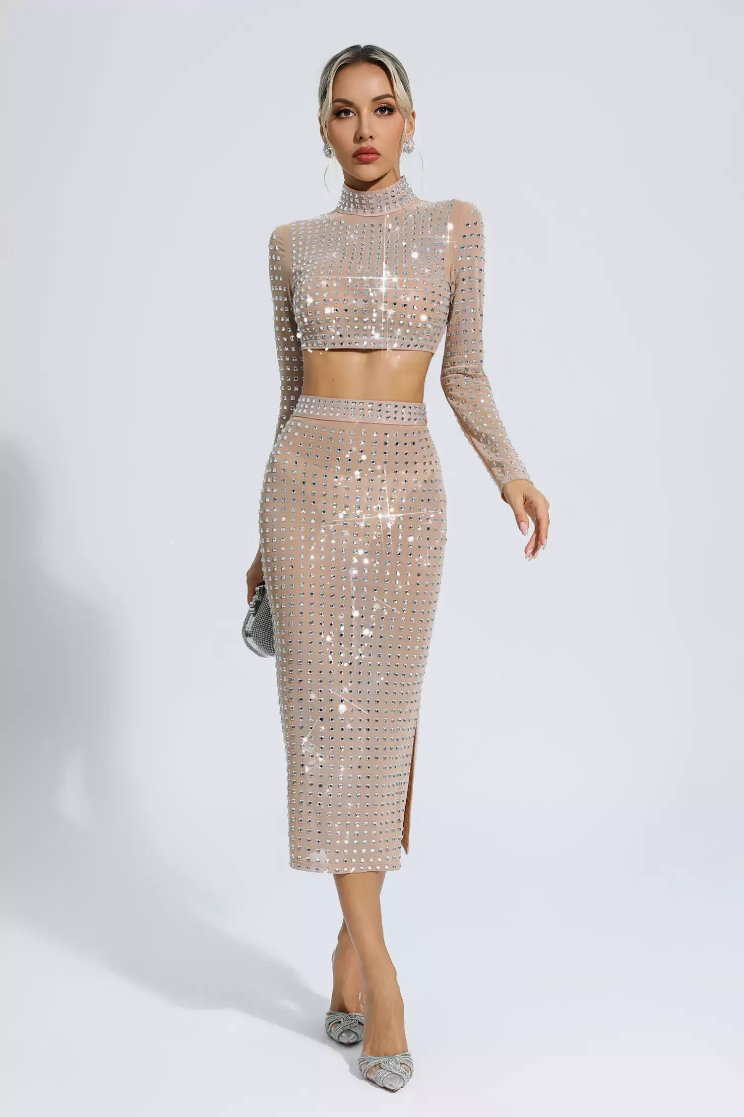 Dayana Khaki Diamond Set Dayana Khaki Diamond Set