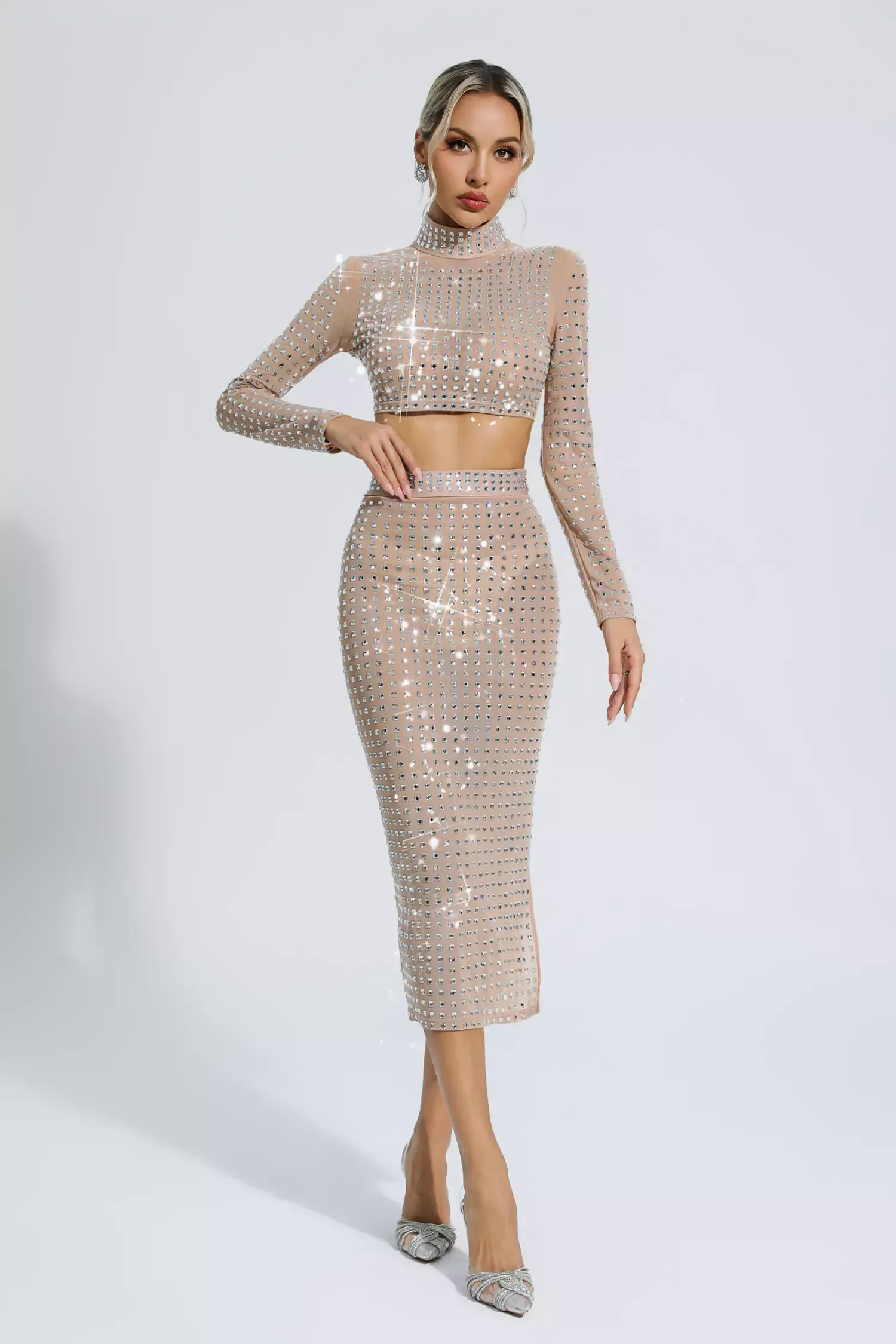Dayana Khaki Diamond Set Dayana Khaki Diamond Set
