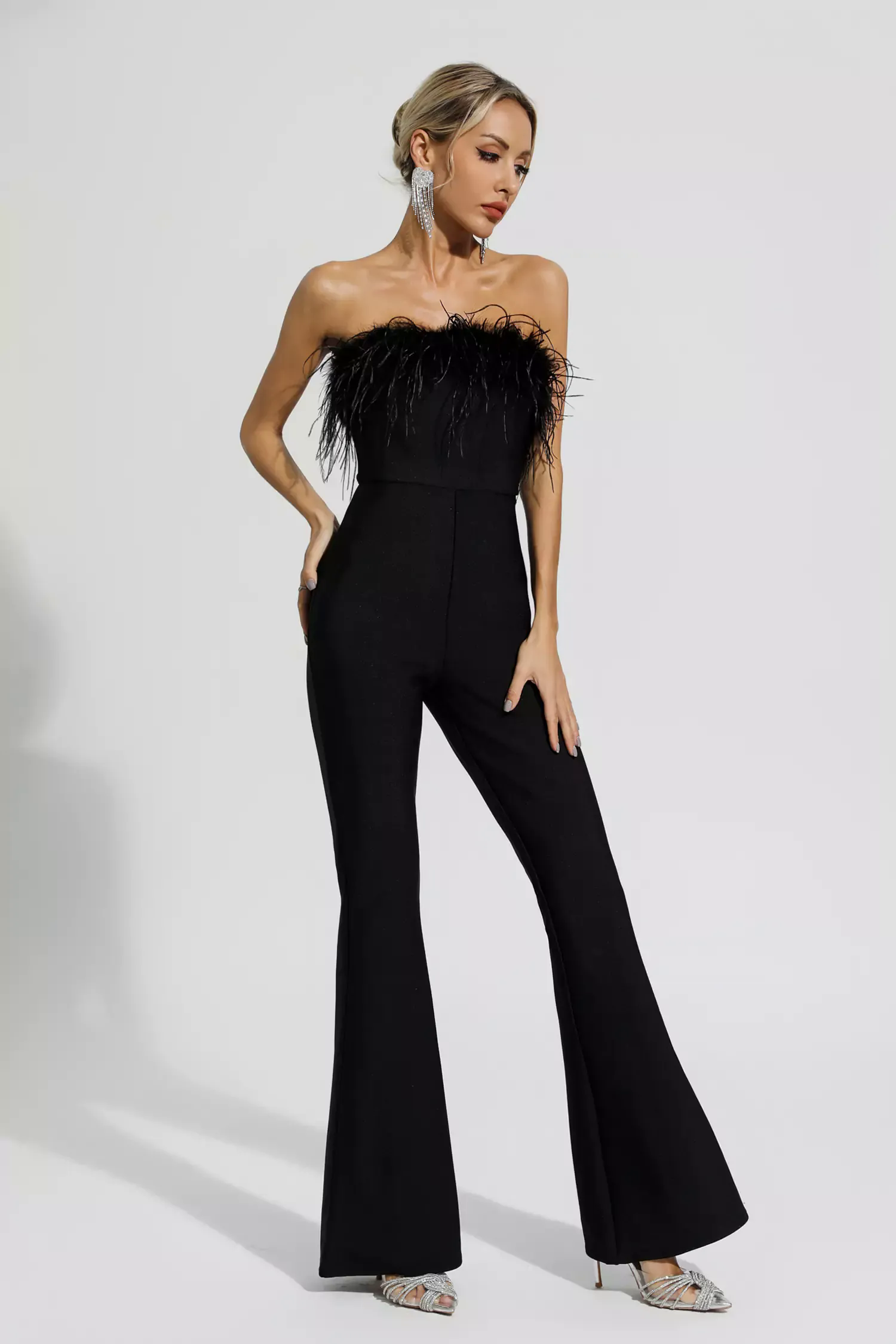 Lilith Black Bandage Jumpsuit Lilith Black Bandage Jumpsuit