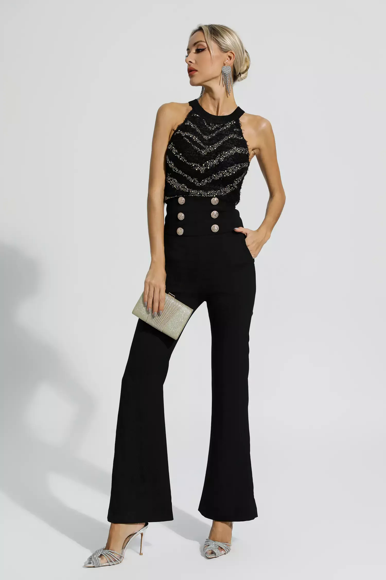 Kelsey Black Diamond Embellishments Set Kelsey Black Diamond Embellishments Set