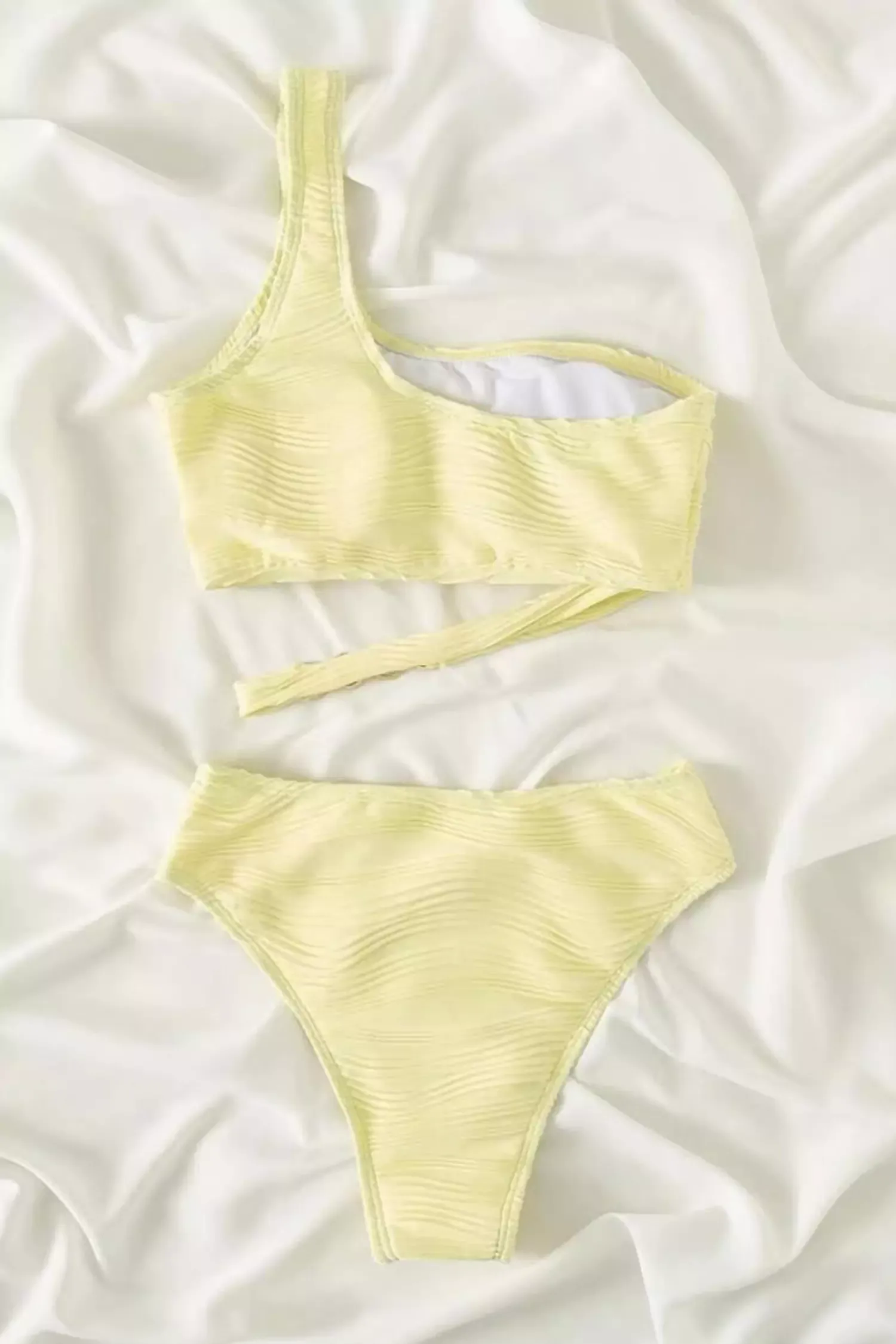 Dianna Yellow One Shoulder Bikini Dianna Yellow One Shoulder Bikini
