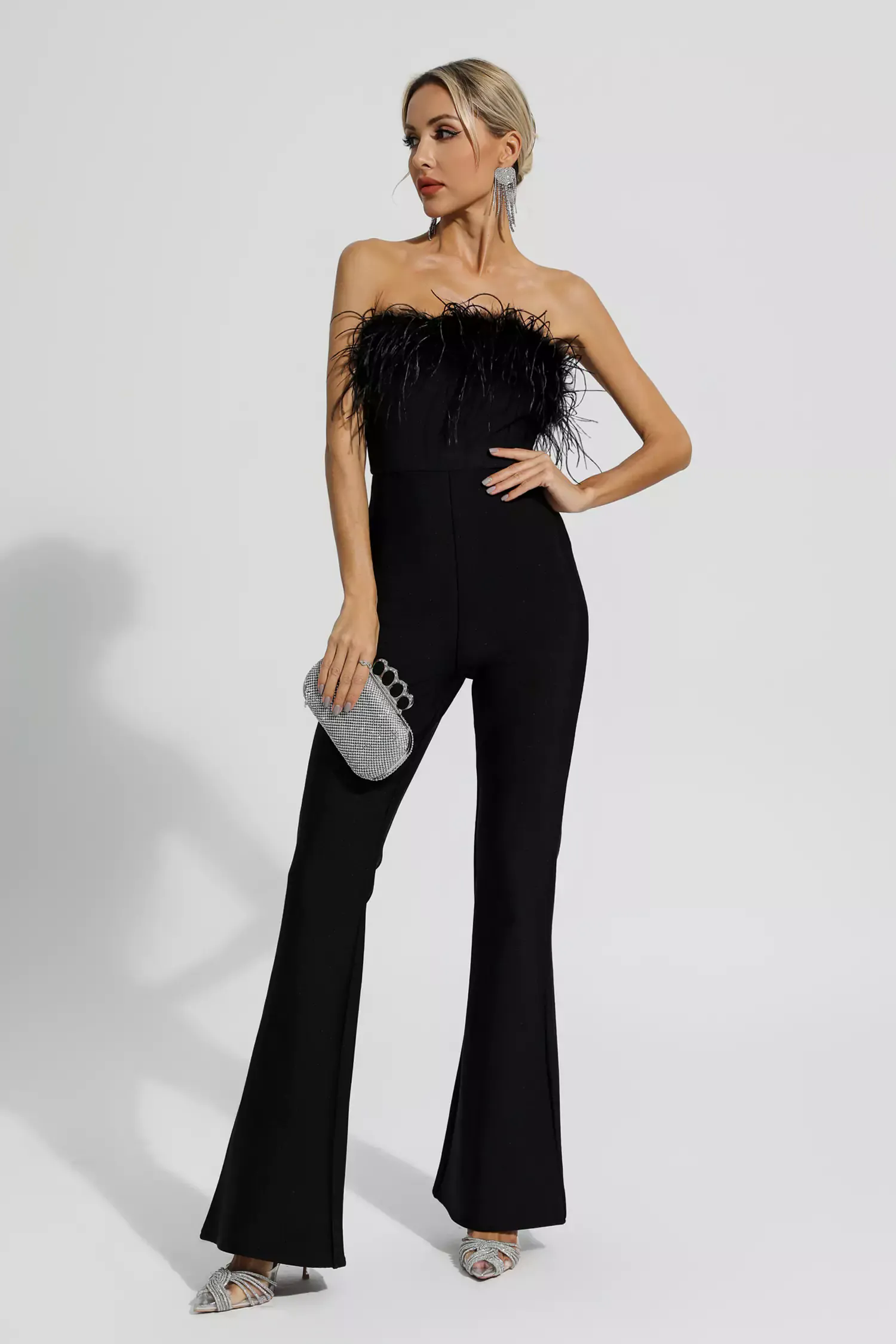 Lilith Black Bandage Jumpsuit Lilith Black Bandage Jumpsuit