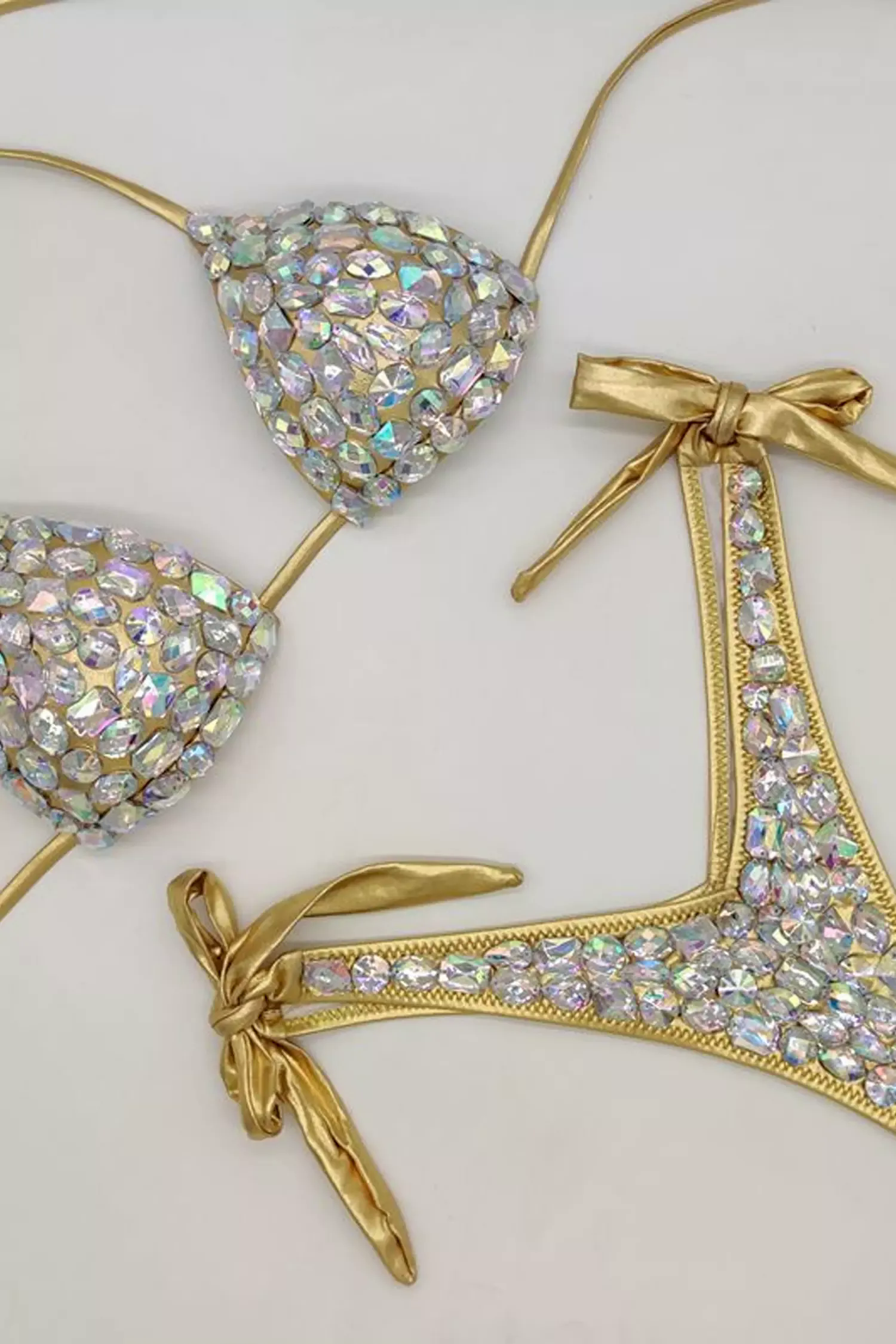 Kari Gold Diamond Halter Bikini Kari Gold Diamond Halter Bikini