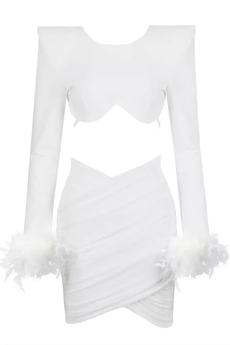 Annie White Feather Bandage Set Annie White Feather Bandage Set