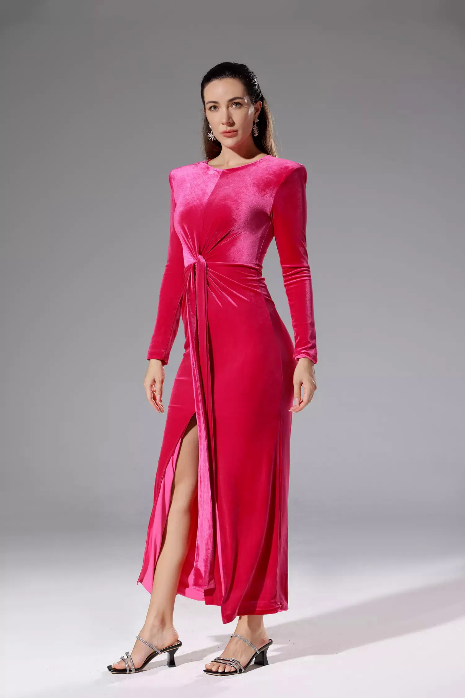 Trinity Rose Red Velvet Dress Trinity Rose Red Velvet Dress