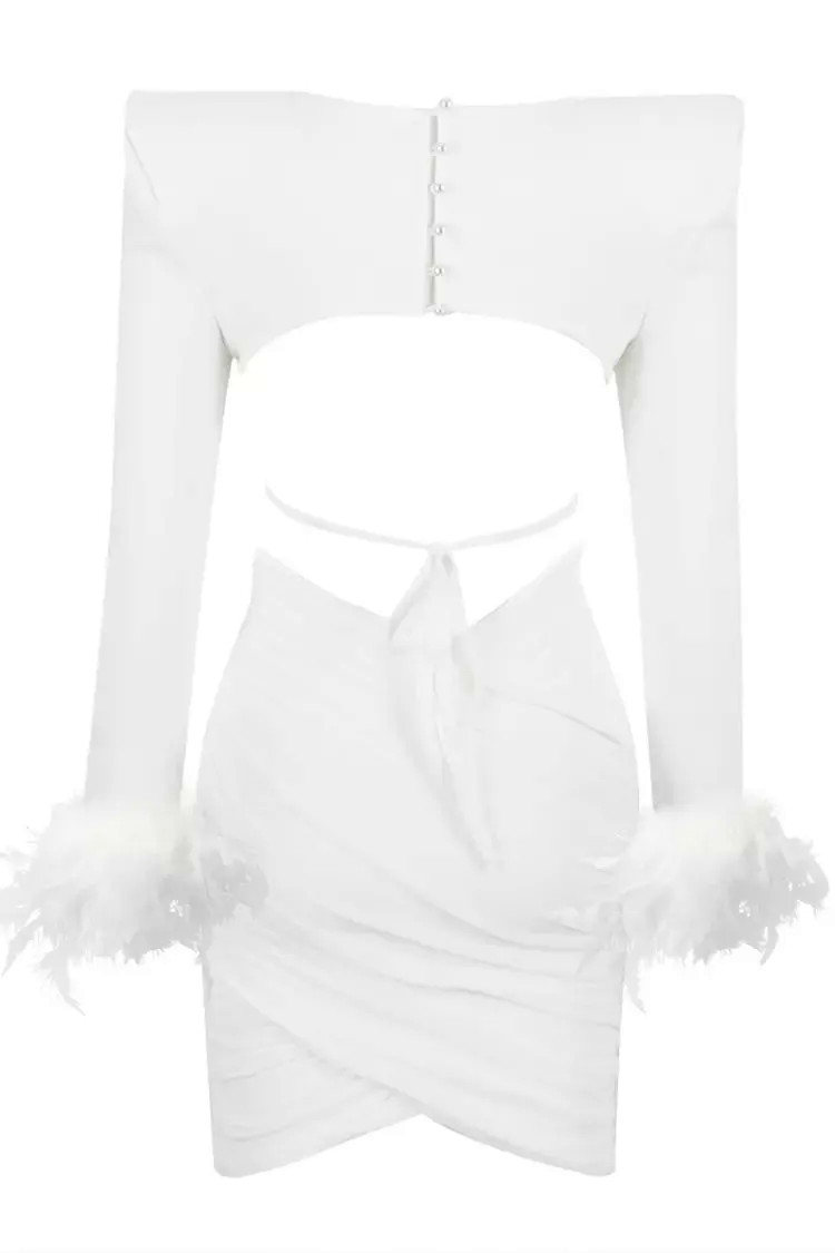 Annie White Feather Bandage Set Annie White Feather Bandage Set