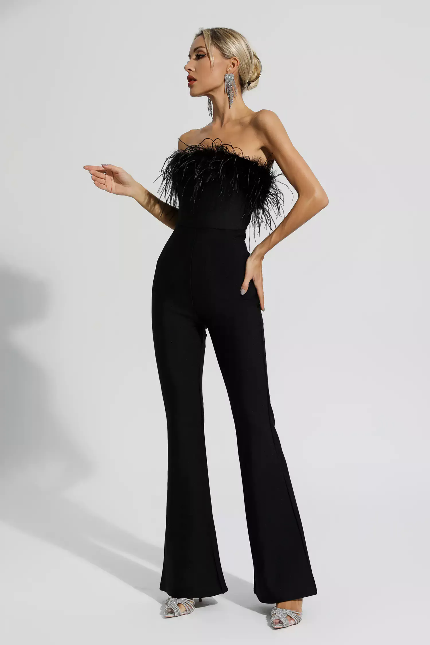 Lilith Black Bandage Jumpsuit Lilith Black Bandage Jumpsuit